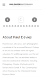 Mobile Screenshot of pauldaviesphotography.com